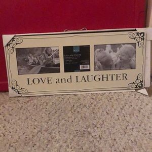 Love and Laughter Collage Frame